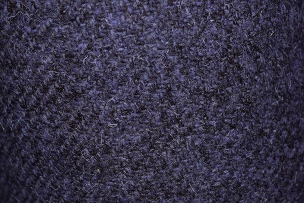 Herdwick upholstery fabric swatch purple bleaberry crag